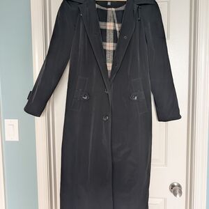 Women's Black Long Coat